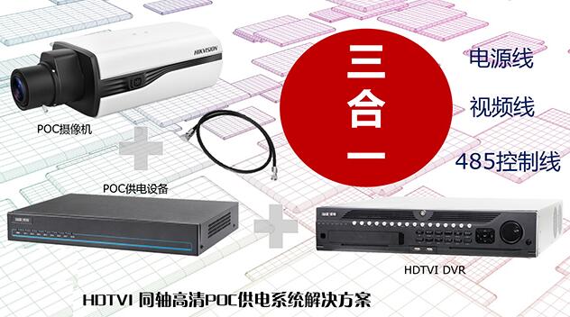 海康威视发布HDTVI POC供电系统解决方案